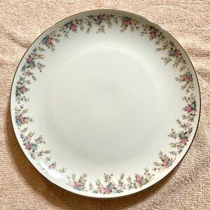 1960s Imoco Fine China Kensington 6379 12” Round Serving Platter Dish Plate Vtg